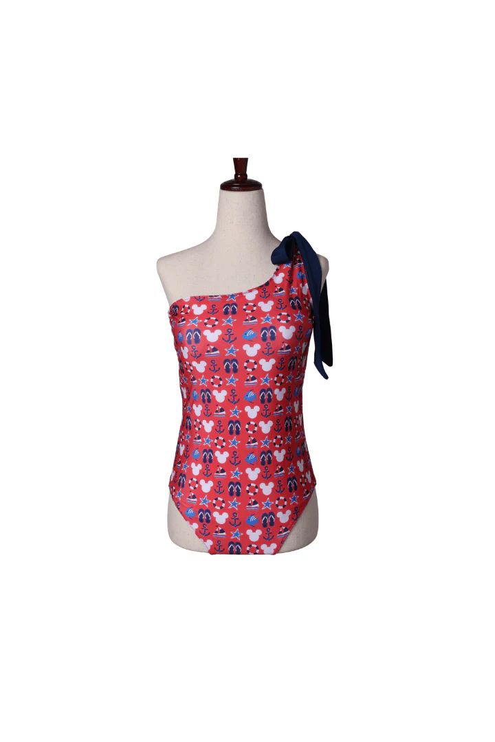 Mouse Away Sail Cruise Mom Swimsuit