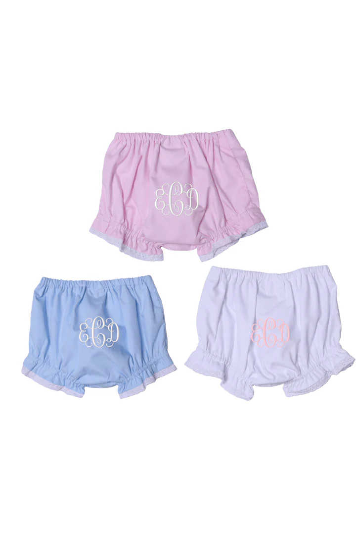 3 Pack Diaper Cover (Pink, Blue, White)