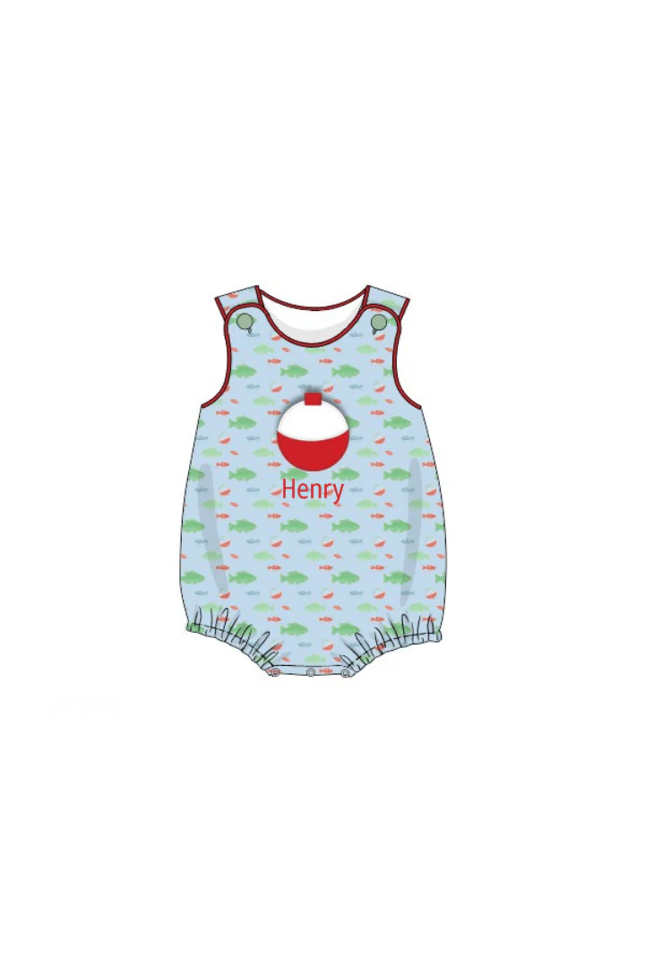 Applique Fishing Bobber Bubble - Image 2