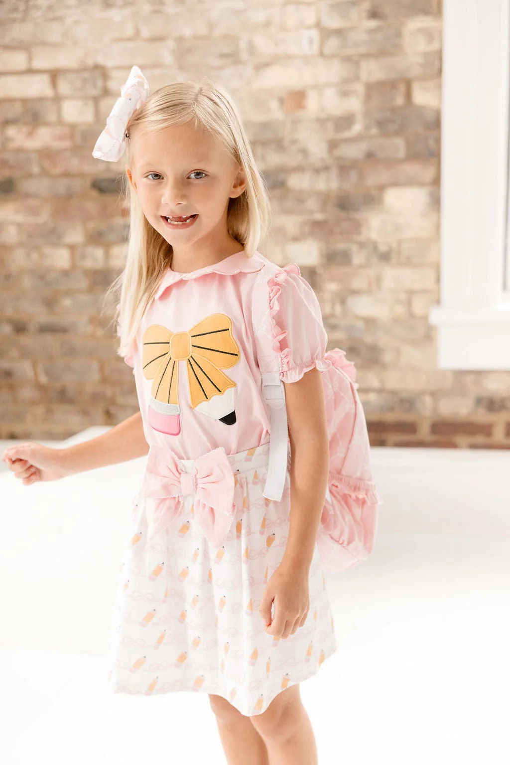 Applique School Pencil Skort Set - Image 2