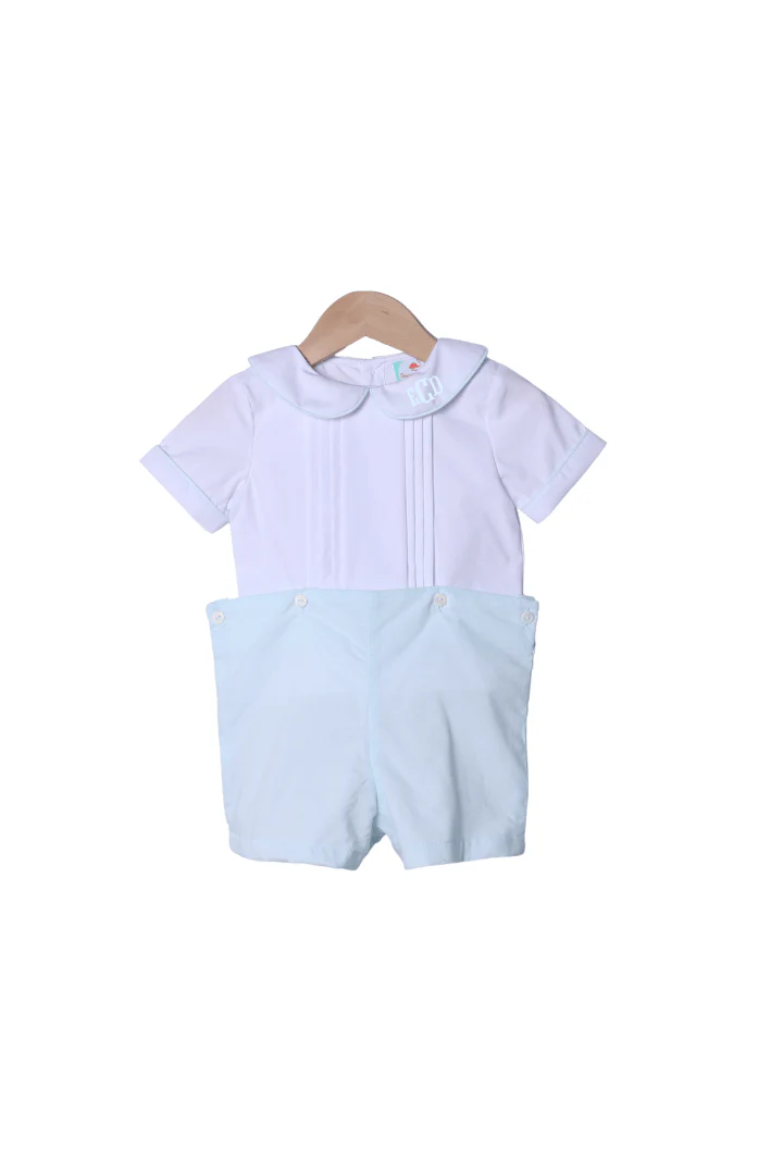 Light Blue Heirloom Short Set