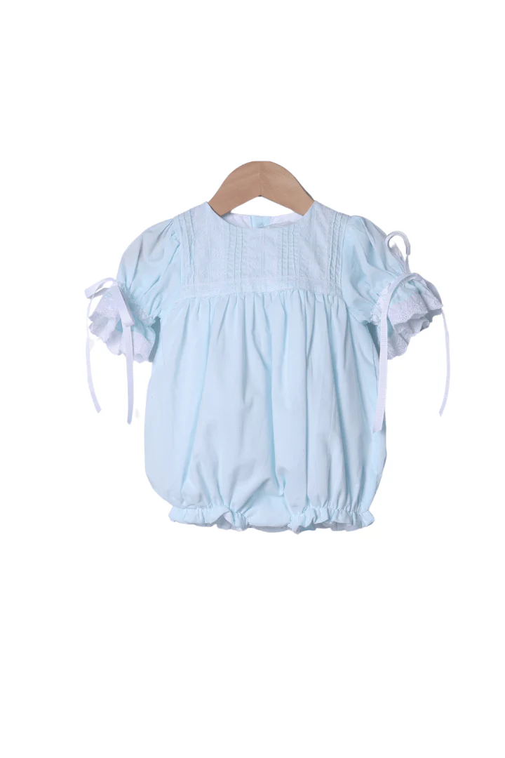 Light Blue Lace Heirloom Bubble