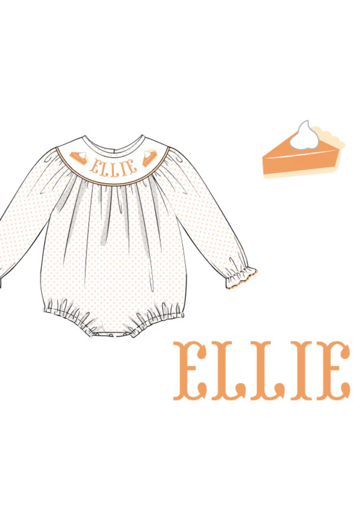 Pre-Order Custom Name Sweet As Pie Bitty Dot Bubble
