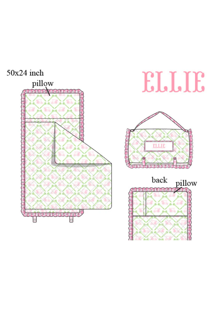Pre-Order Custom Smock Let's Golf Pink Lunch Box Luggage - Image 4
