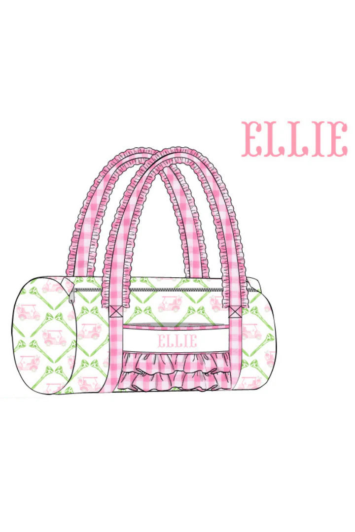 Pre-Order Custom Smock Let's Golf Pink Lunch Box Luggage - Image 5