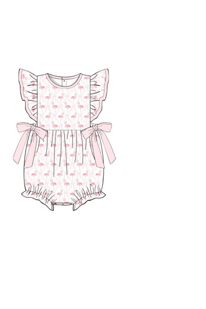 Fancy Flamingo Ruffle Bubble - Image 2