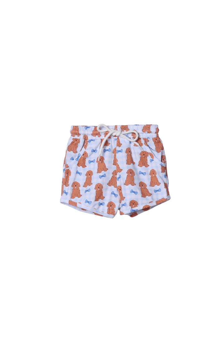 French Knot Golden Doodle Short Set - Image 2