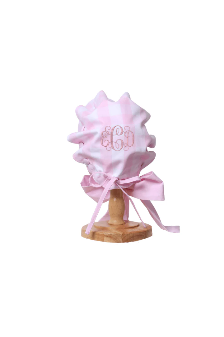 Pink Buffalo Check Bonnet - Image 5