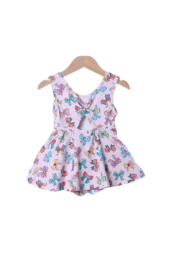 Princess Bow Swing Skort Dress - Image 2