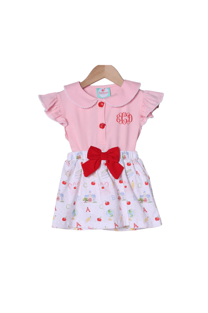School Days Skort Set