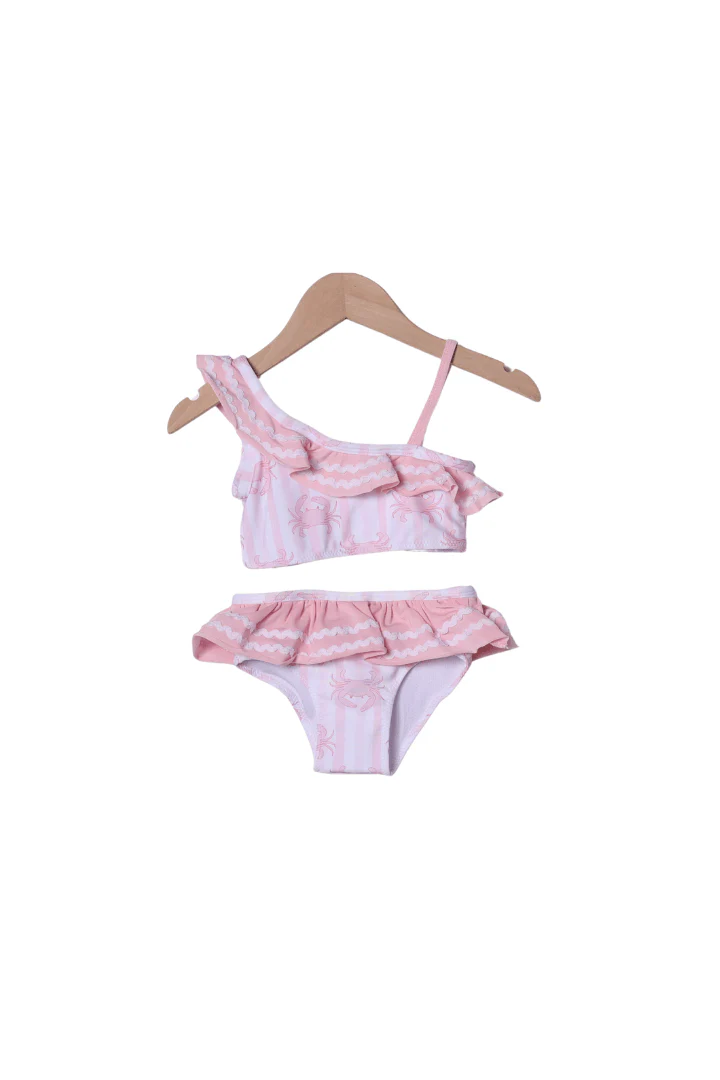 Seaside Crab Pink 2 pc. Swimsuit