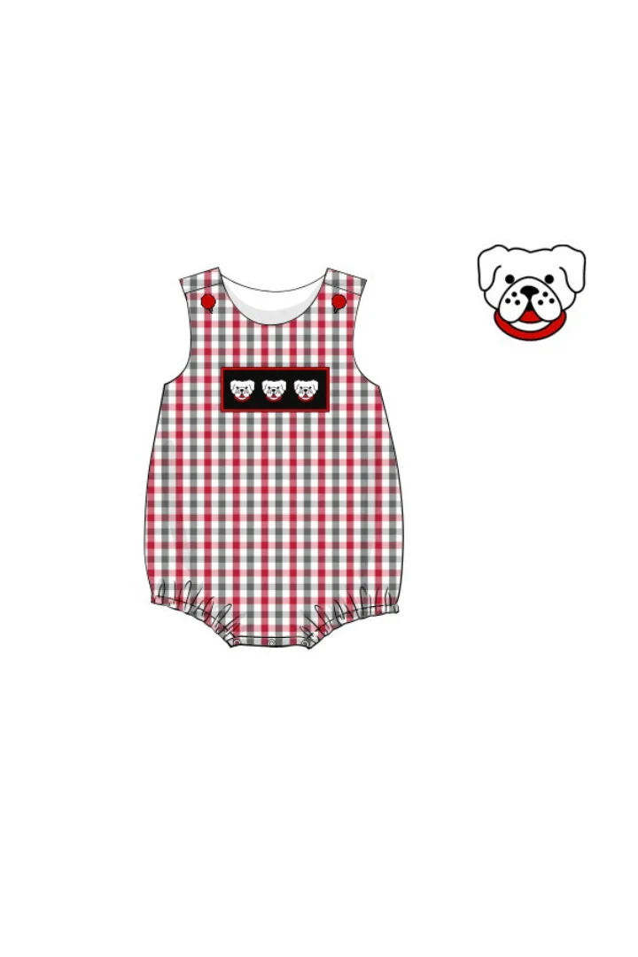 Smocked Red BullDog Bubble - Image 2