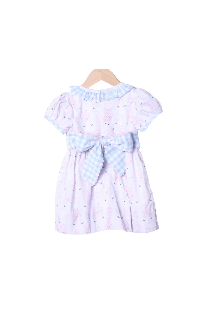 Sweet Birthday Girl Gingham Dress - Image 2