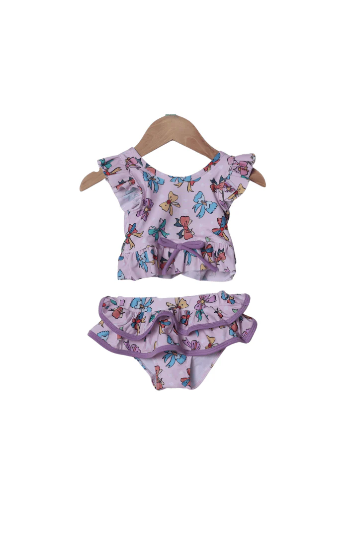 Princess Bow Skirted 2Pc Swimsuit