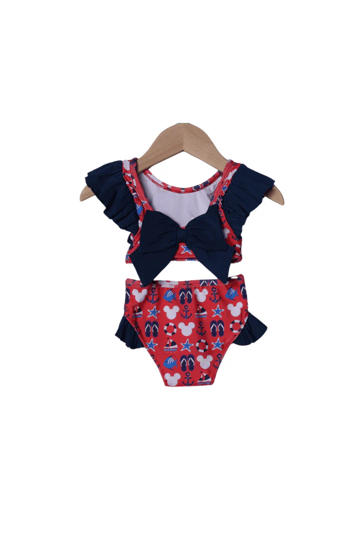 Sail Away Cruise Mouse 2 pc Swimsuit - Image 2