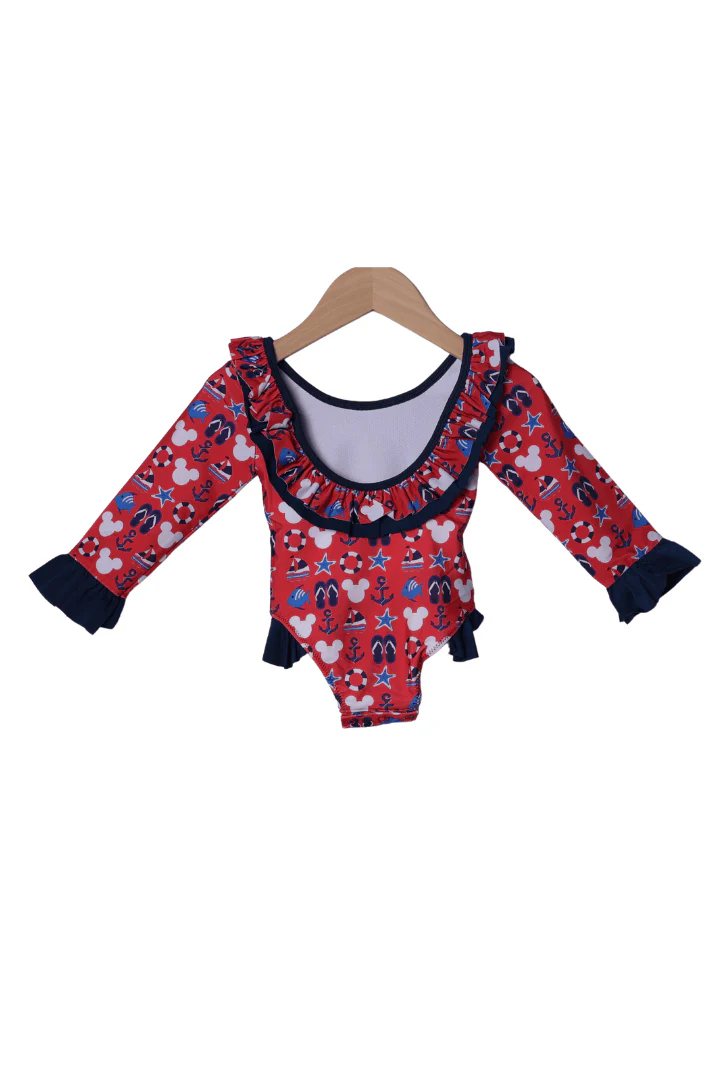 Sail Away Cruise Mouse Swimsuit - Image 2